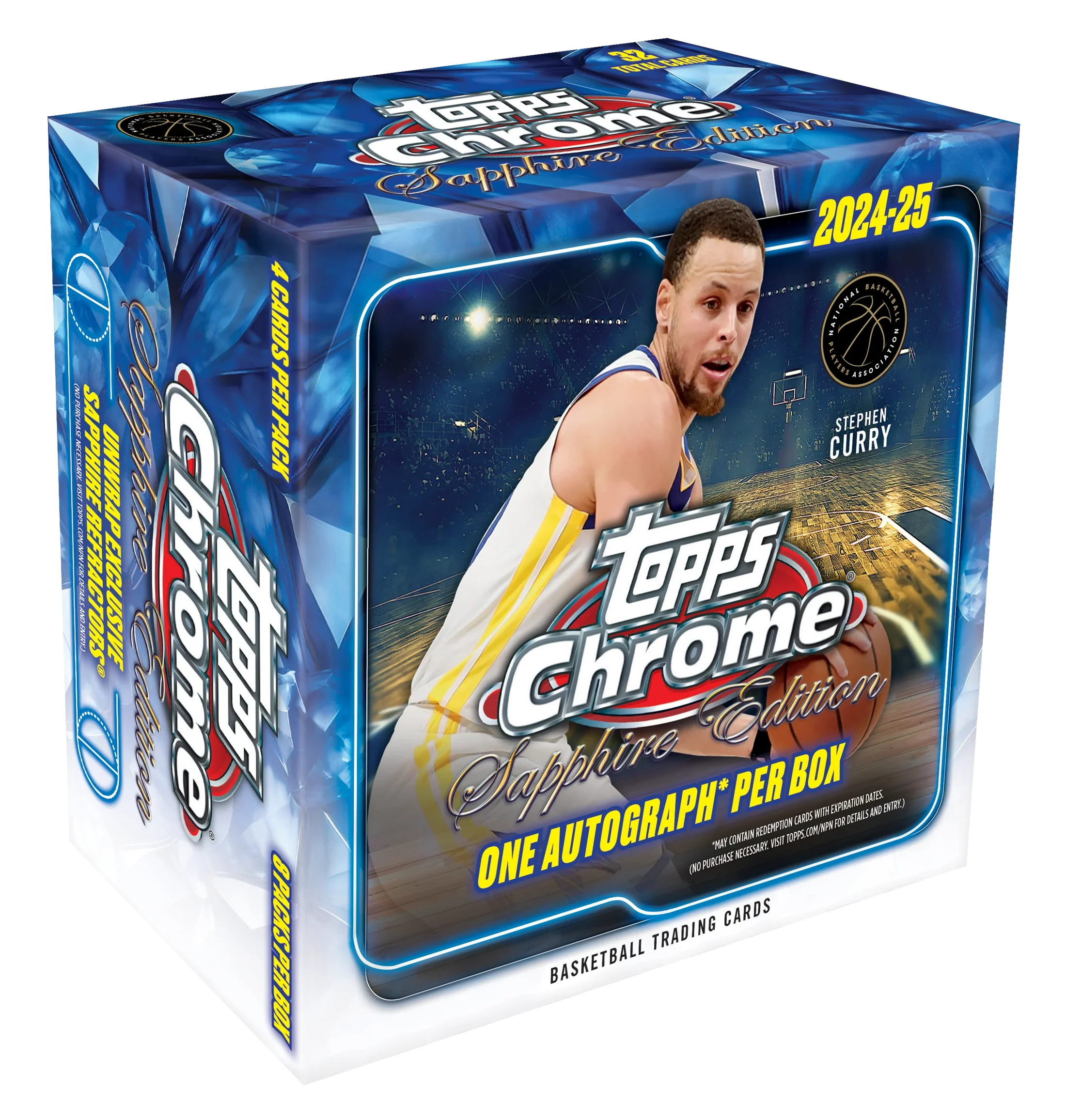Topps Chrome Basketball Sapphire Edition 2024/25- Hobby Box Sealed