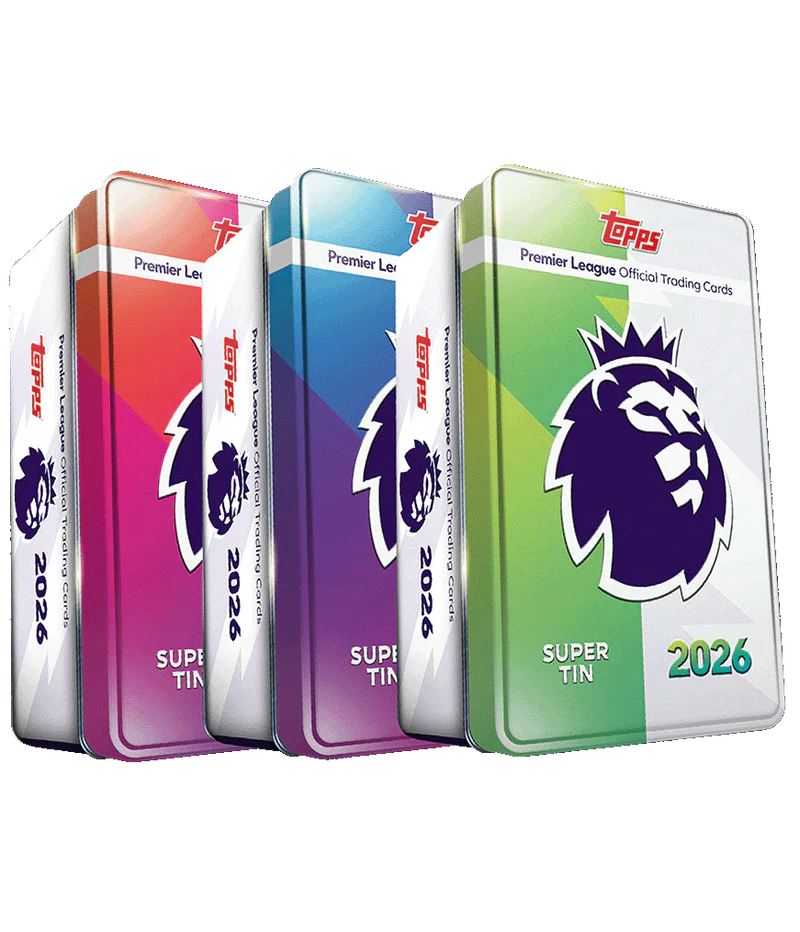 Topps Premier League 2026 - Debut Edition - Super Tin Bundle Sealed