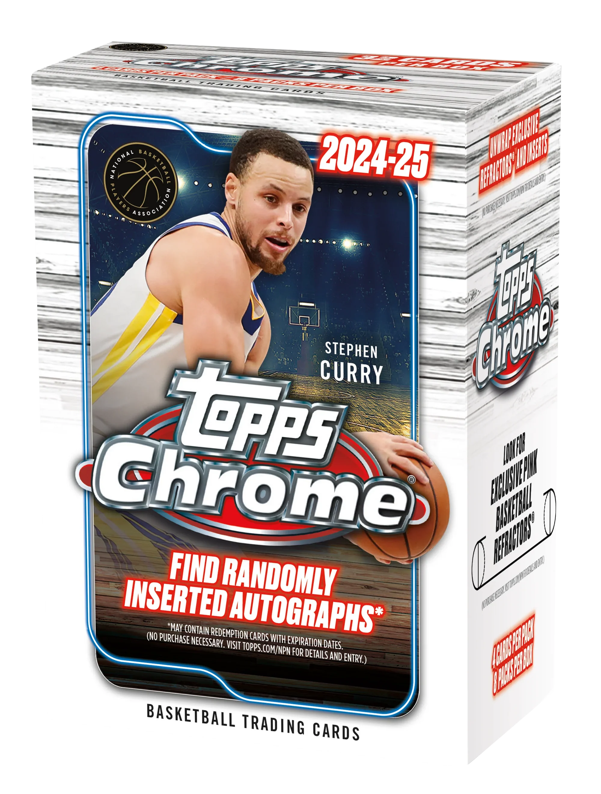 2024/25 Topps Chrome® Basketball - Value Box Sealed