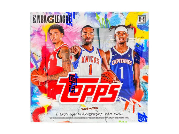 TOPPS G LEAGUE BASKETBALL 24/25 Hobby Sealed