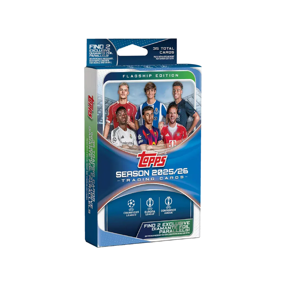 2025-26 Topps UEFA Club Competitions - Hanger Box Sealed