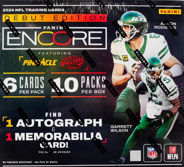 2024 Panini Encore Football Hobby Box Sealed