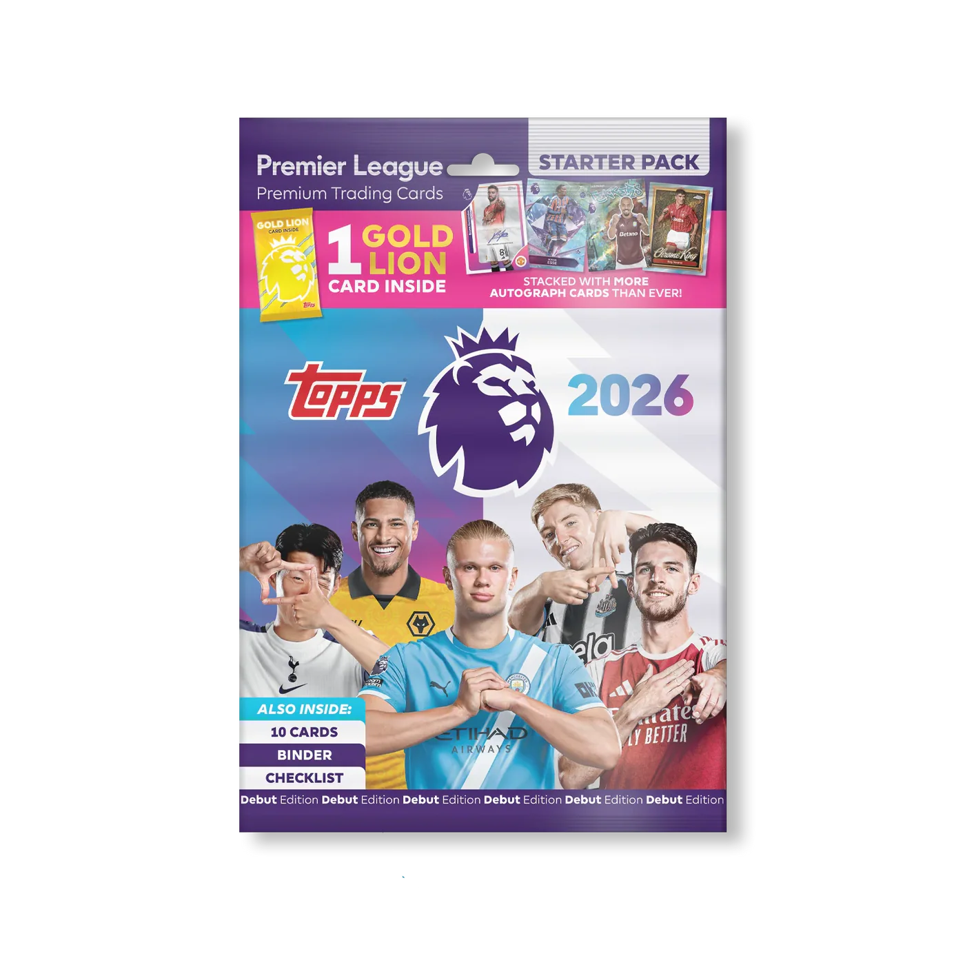Topps Premier League 2026 - Debut Edition - Standard Starter Pack Sealed