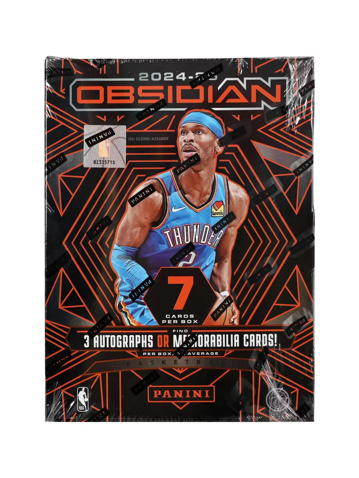 2024-25 Panini Obsidian Basketball Hobby Box Sealed