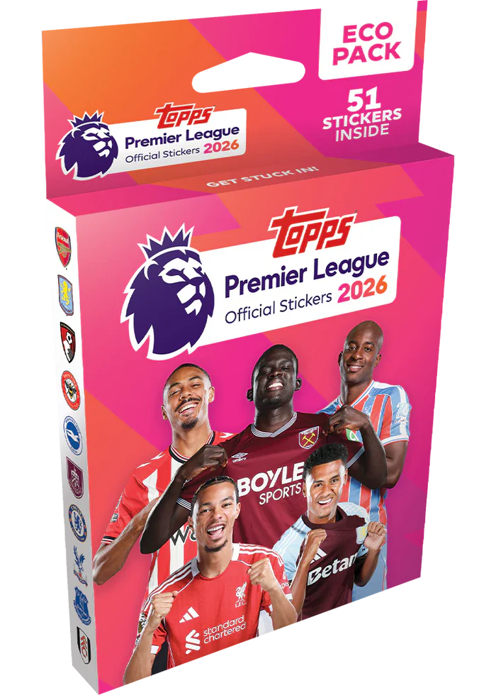 Premier League Stickers 2026 - Eco Pack Sealed