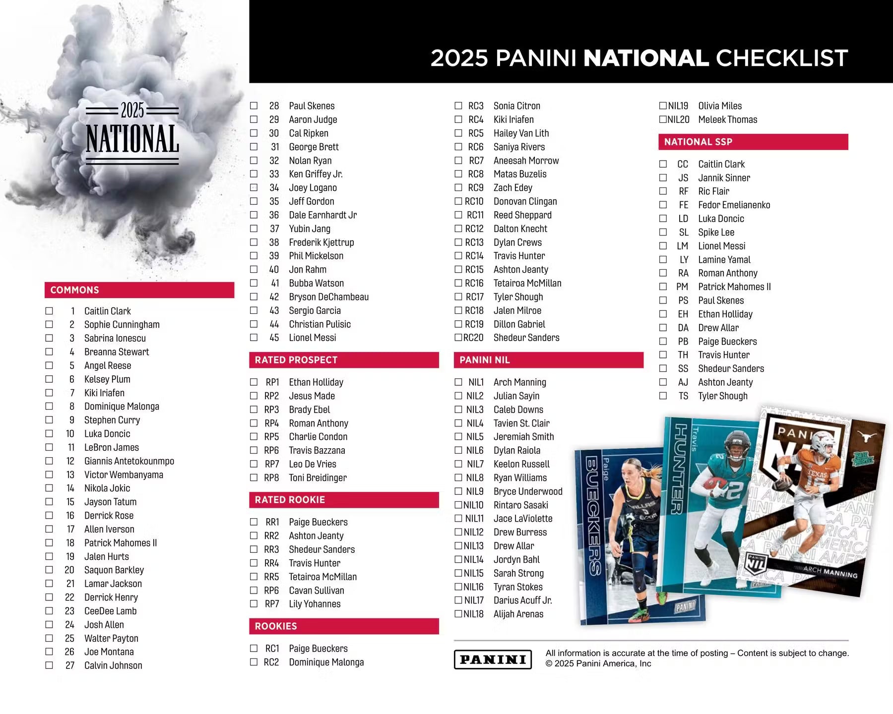 2025 Panini National Sports Convention VIP Exclusive Silver Pack Sealed